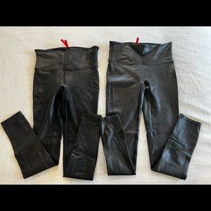 Spanx Faux Leather Leggings